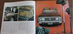 4 Lancia autofolders Jaren '70-'80 - Te koop als set, Ophalen of Verzenden, Overige merken