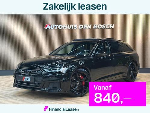 Audi A6 Avant 55 TFSI e Quattro Competition 367pk RS stoelen, Auto's, Audi, Bedrijf, Lease, Financial lease, A6, 360° camera, 4x4