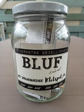 Kletspot - BLUF  beschikbaar voor biedingen