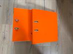 Ordners oranje 10 stuks, Ophalen, Gebruikt