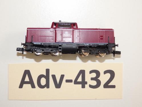 Adv-432 N Spoor Diesellocomotief 7230 Fleischmann, Hobby en Vrije tijd, Modeltreinen | N-Spoor, Zo goed als nieuw, Locomotief