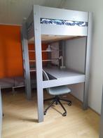 Hoogslaper, Huis en Inrichting, Slaapkamer | Stapelbedden en Hoogslapers, Ophalen, Eenpersoons, 160 tot 180 cm, Zo goed als nieuw