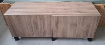 Ikea Besta TV Meubel 120cm - Lade & Plank beschikbaar voor biedingen