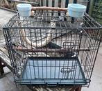 Inklapbare logeerkooi papegaai 60cm, Ophalen, Zo goed als nieuw, Metaal, Vogelkooi