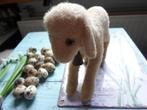 STEIFF LAM MET KNOPP EN BEL  IN MOOIE STAAT., Ophalen of Verzenden