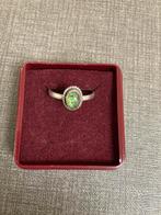 Ring zilver met fluoriet maat 17,5, Ophalen of Verzenden, 17 tot 18, Zilver, Dame