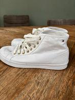 Tommy Hilfiger sneakers hoog maat 40, Wit, Ophalen of Verzenden, Sneakers of Gympen, Gedragen