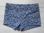 Korte broek DIVIDED mt 38  blauw met print, Kleding | Dames, Broeken en Pantalons, Blauw, Maat 38/40 (M), Divided, Kort