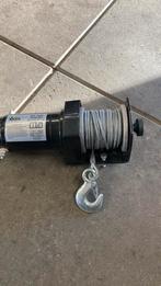 12v lier met staalkabel, Ophalen of Verzenden, Gebruikt