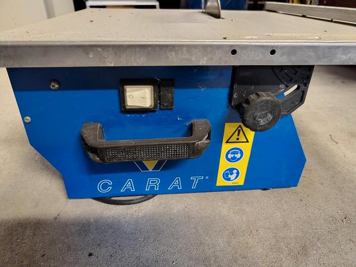 Carat Tegelzaagmachine - Gebruikt, Doe-het-zelf en Verbouw, Gereedschap | Zaagmachines, Gebruikt, Cirkelzaag, Minder dan 600 watt