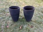 Grote Bloempotten, Tuin en Terras, Kunststof, Gebruikt, Rond, Tuin