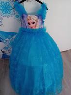 Elsa jurkje met hoepel in rok ., Meisje, Ophalen of Verzenden, Zo goed als nieuw, Jurk of Rok