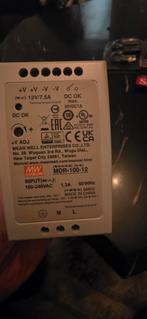 Mean Well MDR-100-12 DIN-rail voeding 12V/DC 7.5A 90W, Ophalen of Verzenden, Nieuw