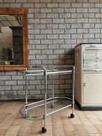 Gallotti & radice T52 serveer trolley, Ophalen, Minder dan 55 cm, Metaal of Aluminium, Zo goed als nieuw
