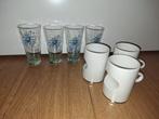 4 Glazen en 3Mokjes - Corrie Ammerlaan van Niekerk. CAN., Huis en Inrichting, Keuken | Servies, Glas of Glazen, Ophalen of Verzenden