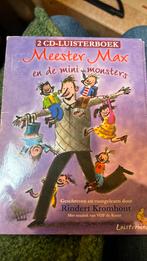 Meester Max en de mini monsters luisterboek, Ophalen of Verzenden, Zo goed als nieuw, Verhaal of Sprookje, 6 tot 9 jaar