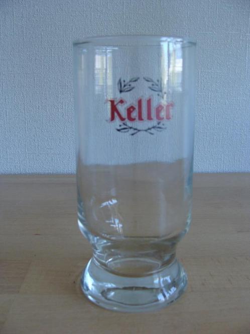 Bierglas Keller, Verzamelen, Biermerken, Zo goed als nieuw, Glas of Glazen, Overige merken, Ophalen of Verzenden