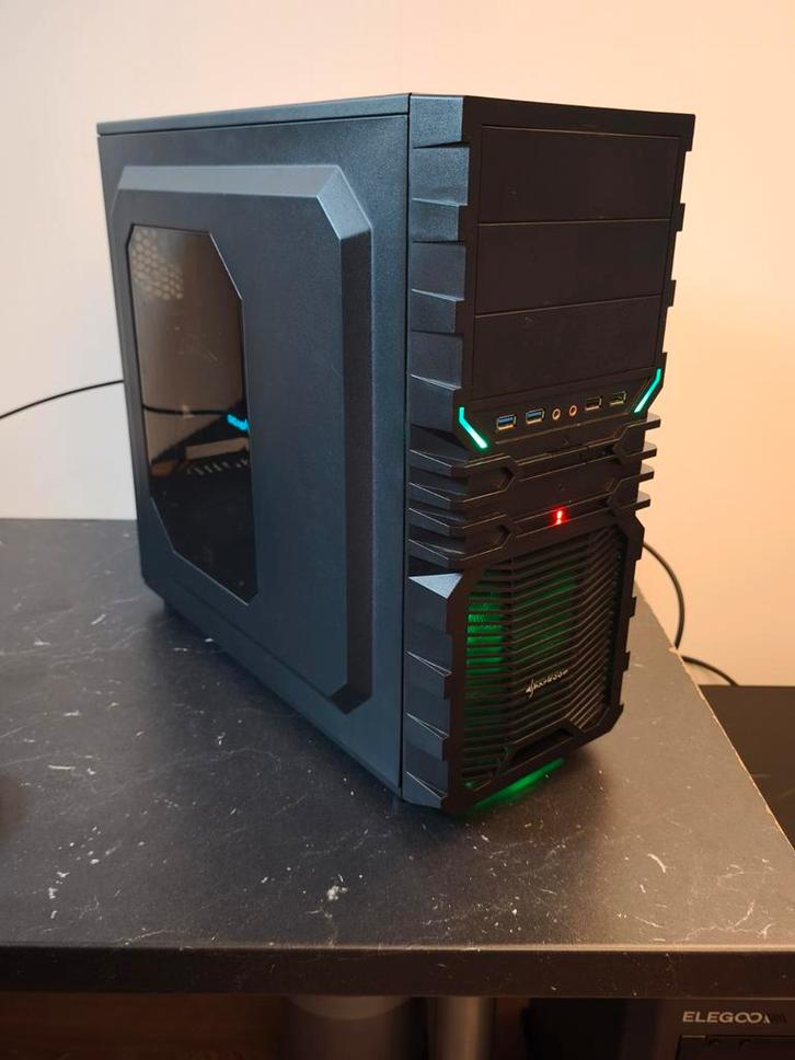 Gaming PC - Ryzen 5 2600, RX5700XT, 16GB RAM, 1TB SSD, Computers en Software, Desktop Pc's, Gebruikt, 3 tot 4 Ghz, SSD, 16 GB