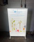 Reclame lichtbak textiel/stof, Ophalen, Zo goed als nieuw, Lichtbak of (neon) lamp