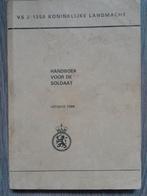 Handboek voor de soldaat, Ophalen of Verzenden, Landmacht, Nederland, Boek of Tijdschrift