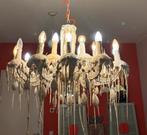 witte ' Hot Kroon' - Piet Boon, 18-arms, Huis en Inrichting, Lampen | Hanglampen, Ophalen, Gebruikt, Glas, Modern
