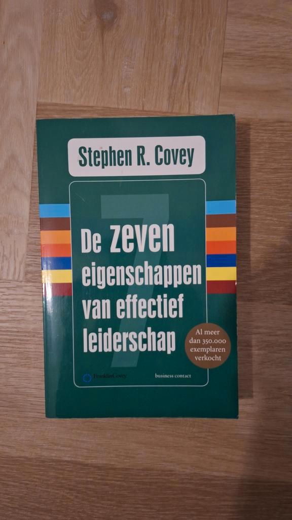 De Zeven Eigenschappen van Effectief Leiderschap, Boeken, Advies, Hulp en Training, Nieuw, Ophalen