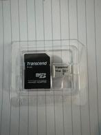 Transcend microSD, Audio, Tv en Foto, Fotografie | Geheugenkaarten, Nieuw, 16 GB, MicroSD, Ophalen of Verzenden