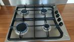 Gas inbouw kookplaat Pelgrim, Ophalen, Gebruikt, 4 kookzones, Inbouw