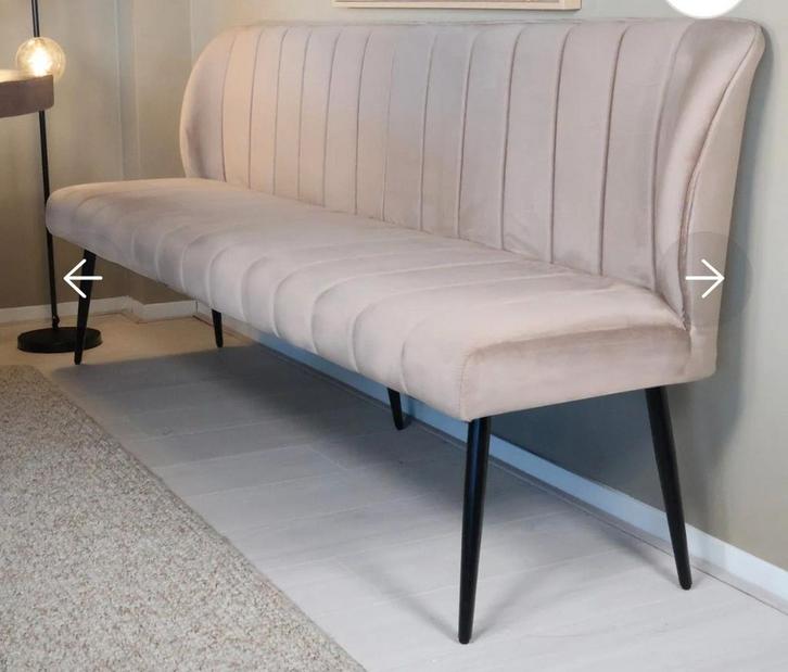 Nieuwe Eetbank in Verpakking - 200cm, Antiek en Kunst, Antiek | Meubels | Stoelen en Banken, Ophalen of Verzenden