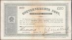 South Africa 20 Pond Gouvernements Noot 28.05.1900, Postzegels en Munten, Bankbiljetten | Afrika, Los biljet, Zuid-Afrika, Verzenden