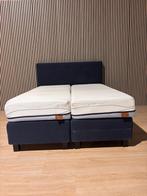 Swiss Sense Boxspring met M Line Matrassen 160x210, Blauw, 210 cm, Tweepersoons, Ophalen of Verzenden