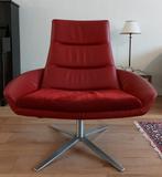 Montis fauteuil Hugo met poef, Huis en Inrichting, Ophalen, Gebruikt, 75 tot 100 cm, Modern