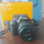 Canon EOS 2000D met tas en doos, Audio, Tv en Foto, Fotocamera's Digitaal, Spiegelreflex, Canon, Ophalen of Verzenden, Zo goed als nieuw