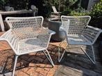 2 witte Ikea HOGSTEN tuinstoelen, Tuin en Terras, Tuinstoelen, Ophalen, Gebruikt
