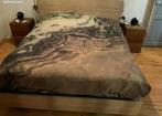 Compleet Slaapsysteem met Tempur Matrassen, Huis en Inrichting, Ophalen, Gebruikt, Beige, Tweepersoons