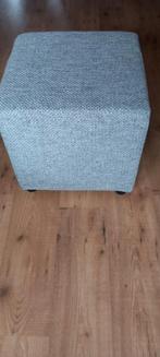 Poef / hocker, Ophalen of Verzenden, Vierkant, 50 tot 75 cm