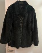 Faux Fur jas, Maat 38/40 (M), Minkpink, Zwart, Ophalen of Verzenden