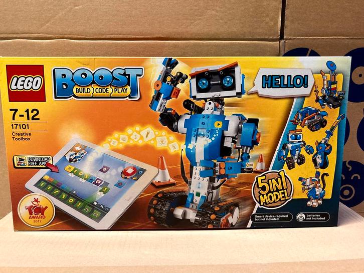 NIEUW LEGO 17101 BOOST Creatieve gereedschapskist, Kinderen en Baby's, Speelgoed | Duplo en Lego, Nieuw, Lego, Complete set, Ophalen of Verzenden