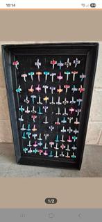 87 verstelbare kinder ringetjes, Sieraden, Tassen en Uiterlijk, Ringen, Ophalen of Verzenden, Nieuw, Kleiner dan 17, Zilver