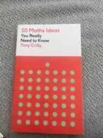 Book 50 Maths Ideas you really need to know - t.Crilly, Boeken, Ophalen of Verzenden, Gelezen, Overige uitgevers