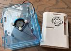 2x Raspberry Pi 3-4 behuizing met ventilator, Computers en Software, Overige Computers en Software, Ophalen of Verzenden, Zo goed als nieuw