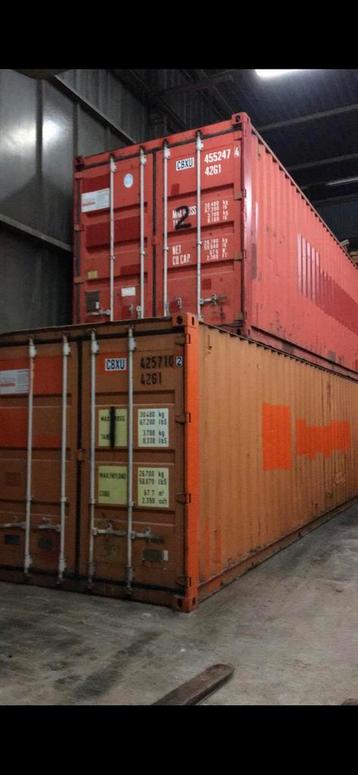 Opslagruimte te huur, diverse zeecontainers 20 ft/40 ft beschikbaar voor biedingen