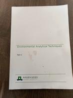 Wur reader- Environmental analytical techniques (part 1), Ophalen of Verzenden, Beta, Gelezen, WO