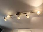 Plafondlamp met led spots, Huis en Inrichting, Lampen | Spots, Ophalen, Gebruikt, Metaal of Aluminium, Led