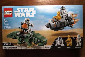 New: Lego 75228 - Star Wars Escape Pod Dewback Microfighters beschikbaar voor biedingen