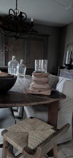 Oud houten poer Aura Peeperkorn, Huis en Inrichting, Woonaccessoires | Overige, Ophalen