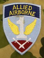 Patch - Embleem US 1st Allied Airborne Army, Verzenden, Landmacht, Amerika, Embleem of Badge
