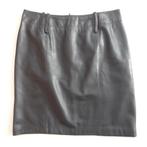 Rena Marx zwart leren (mini)rok, maat 38, Kleding | Dames, Rokken, Maat 38/40 (M), Verzenden, Zwart, Zo goed als nieuw