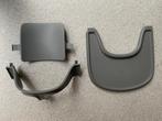 Stokke tray + verkleiner grijs, Ophalen of Verzenden, Gebruikt, Overige typen, Stoelverkleiner
