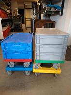 Transportdolly, Doe-het-zelf en Verbouw, Transportwagens, Gebruikt, Ophalen of Verzenden, Transportkar, 100 liter of meer